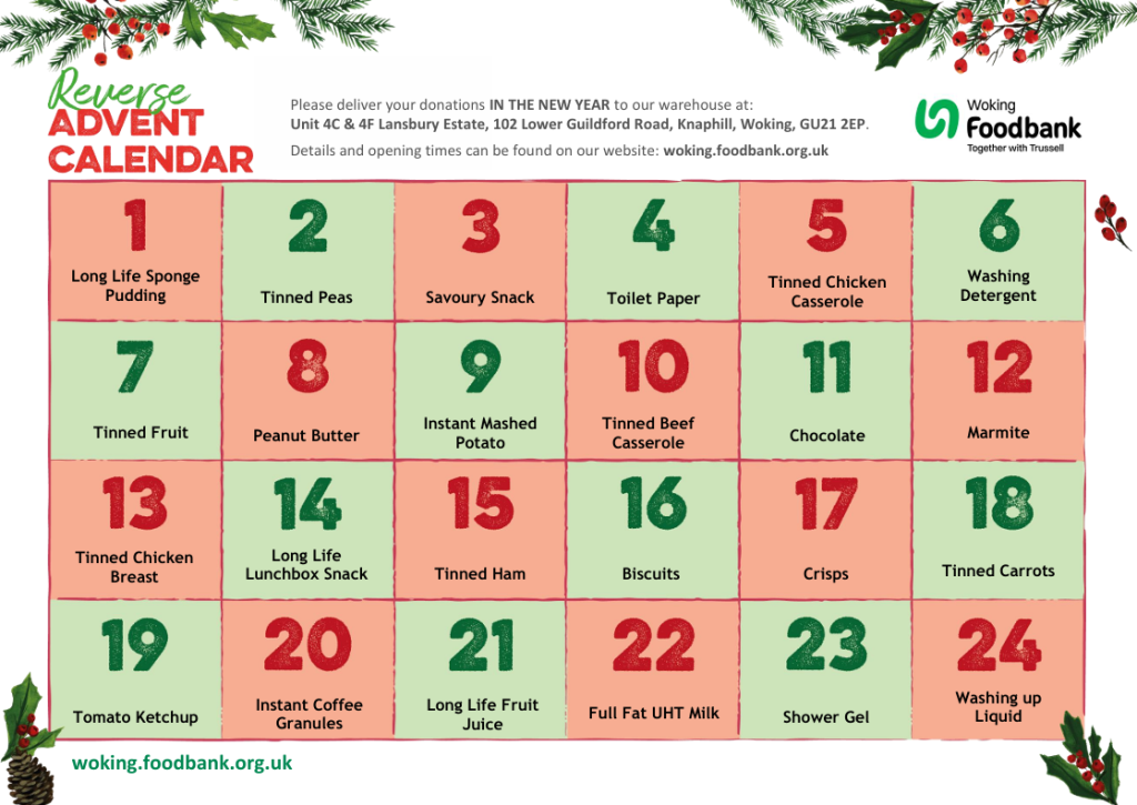 Woking Foodbank Advent